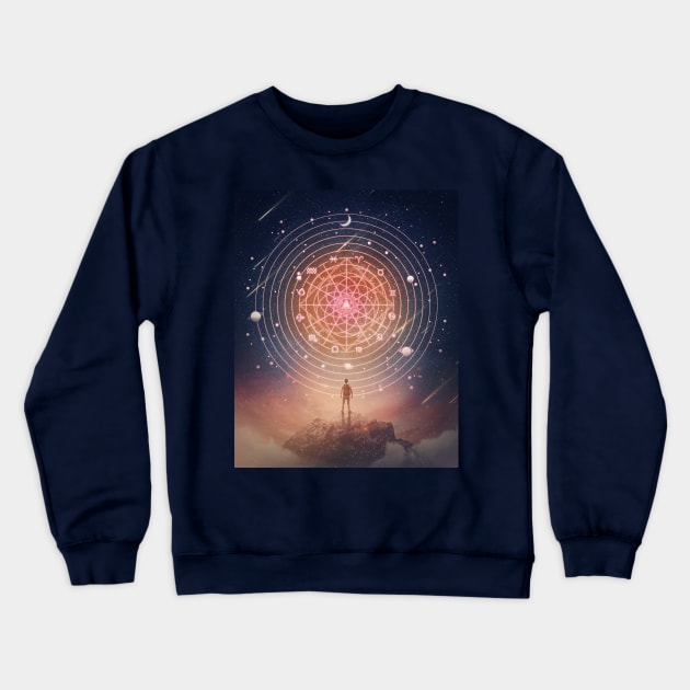 Zodiac signs Crewneck Sweatshirt by psychoshadow